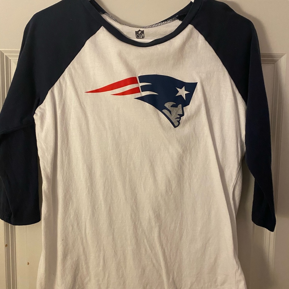 Women’s New England Patriots 3/4 Sleeve